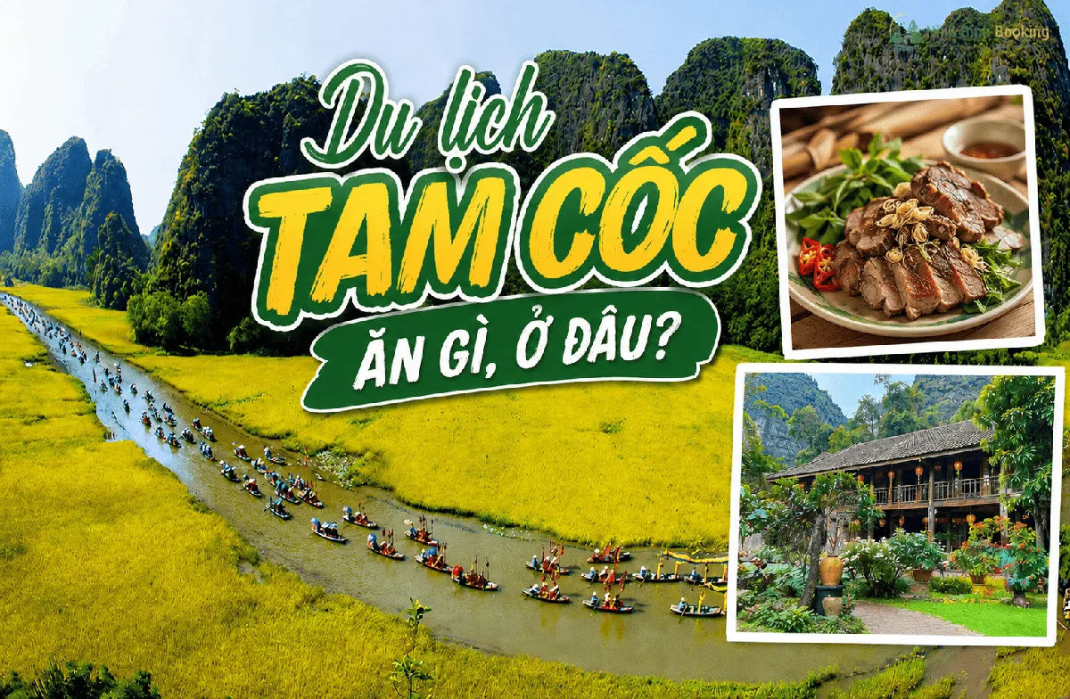 What to eat and where to eat when traveling to Tam Coc? Practical experience for first-time riders